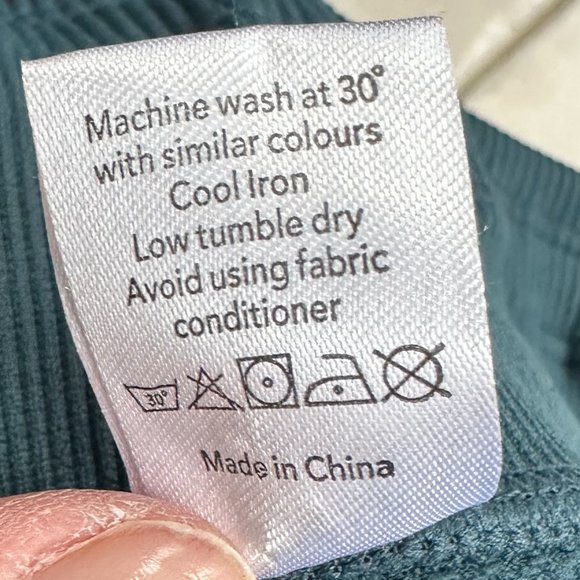 Jilla Leggings Wanderer 7/8 Compression Tights Teal Active Yoga Workout SMALL - Picture 3 of 7